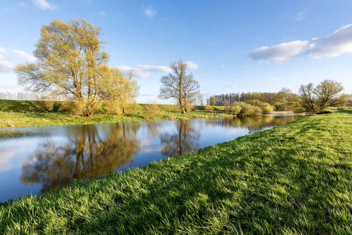 Untere Seeveniederung Seeve Radweg