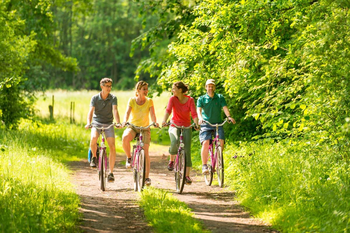 Radurlaub in der Lüneburger Heide mit dem Seeve Radweg