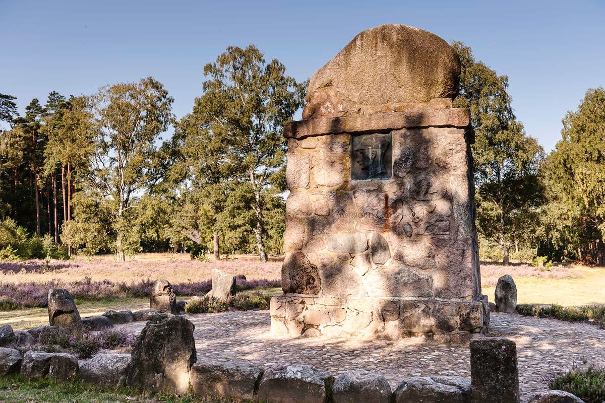 Der Löns Stein auf dem Wietzer Berg