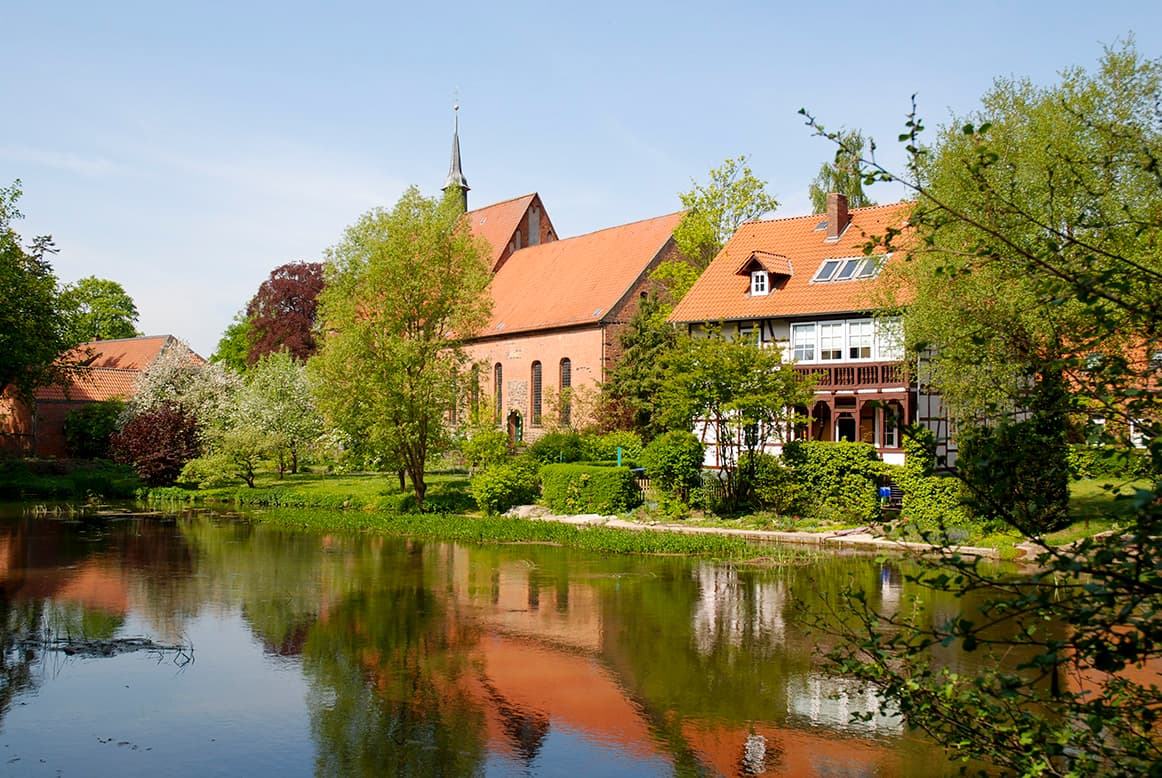 Kloster und St. Marien-Kirche Südseite