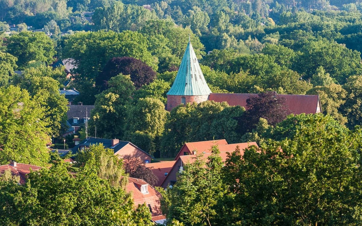 Salzhausen von oben