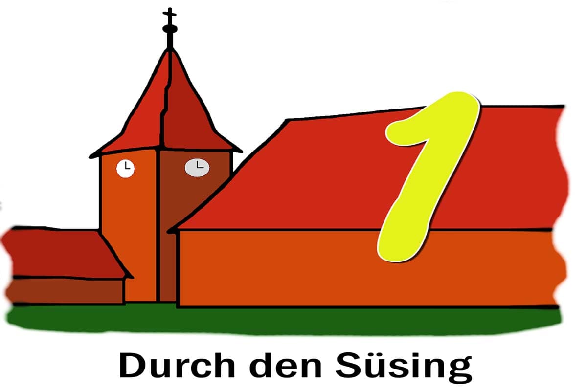 Ausschilderung Tour "Durch den Süsing"