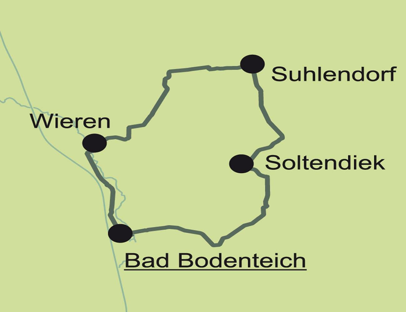 Übersichtkarte Radtour Technik und Handwerk