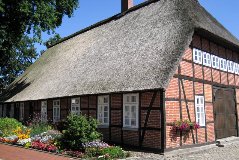 Historischer Ollershof in Munster