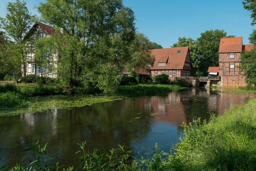 Am Mühlenkanal in Wienhausen