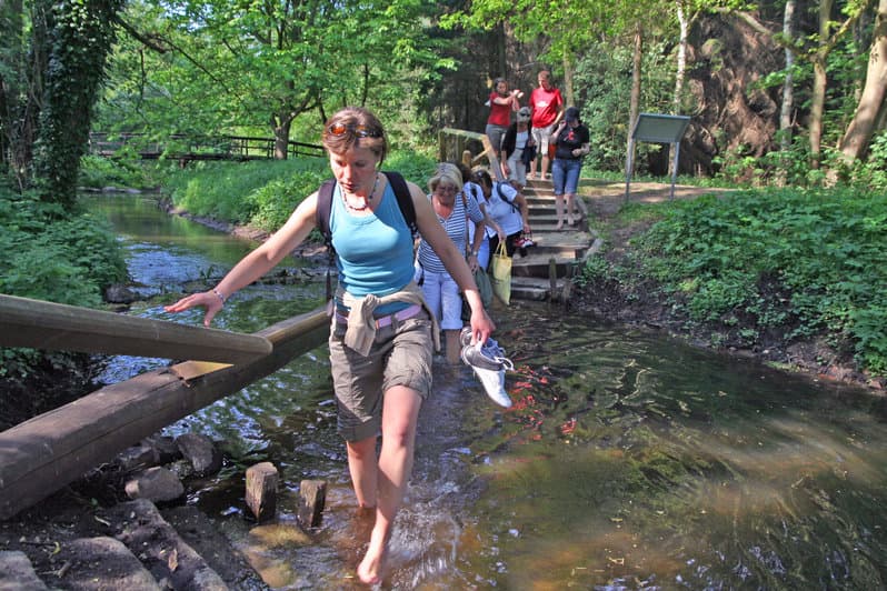 Hundert-Wasser-Barfußpfad Bad Bodenteich