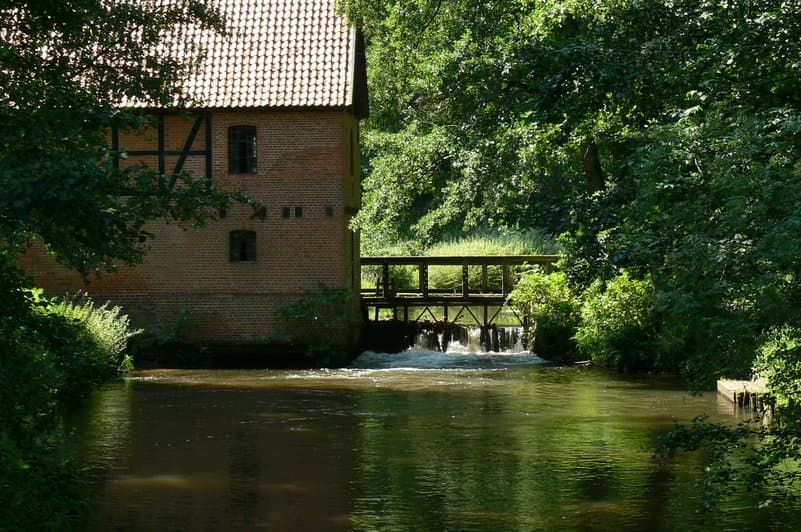 Wassermühle an der Luhe 