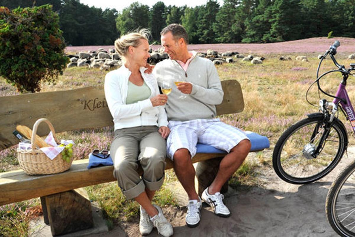 Idyllisch: Picknick in der Klein Bünstorfer Heide