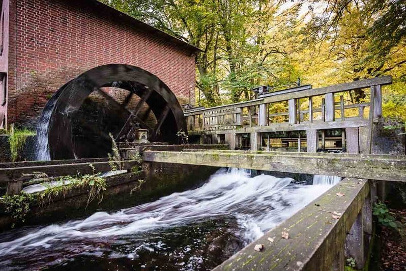 Horster Mühle am Seeve-Radweg