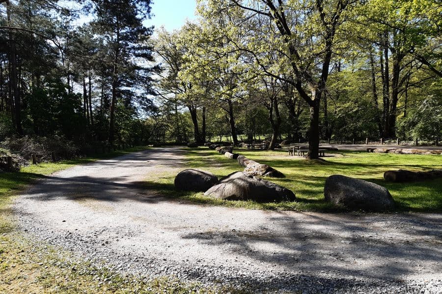 Parkplatz und Startpunkt der Wanderung