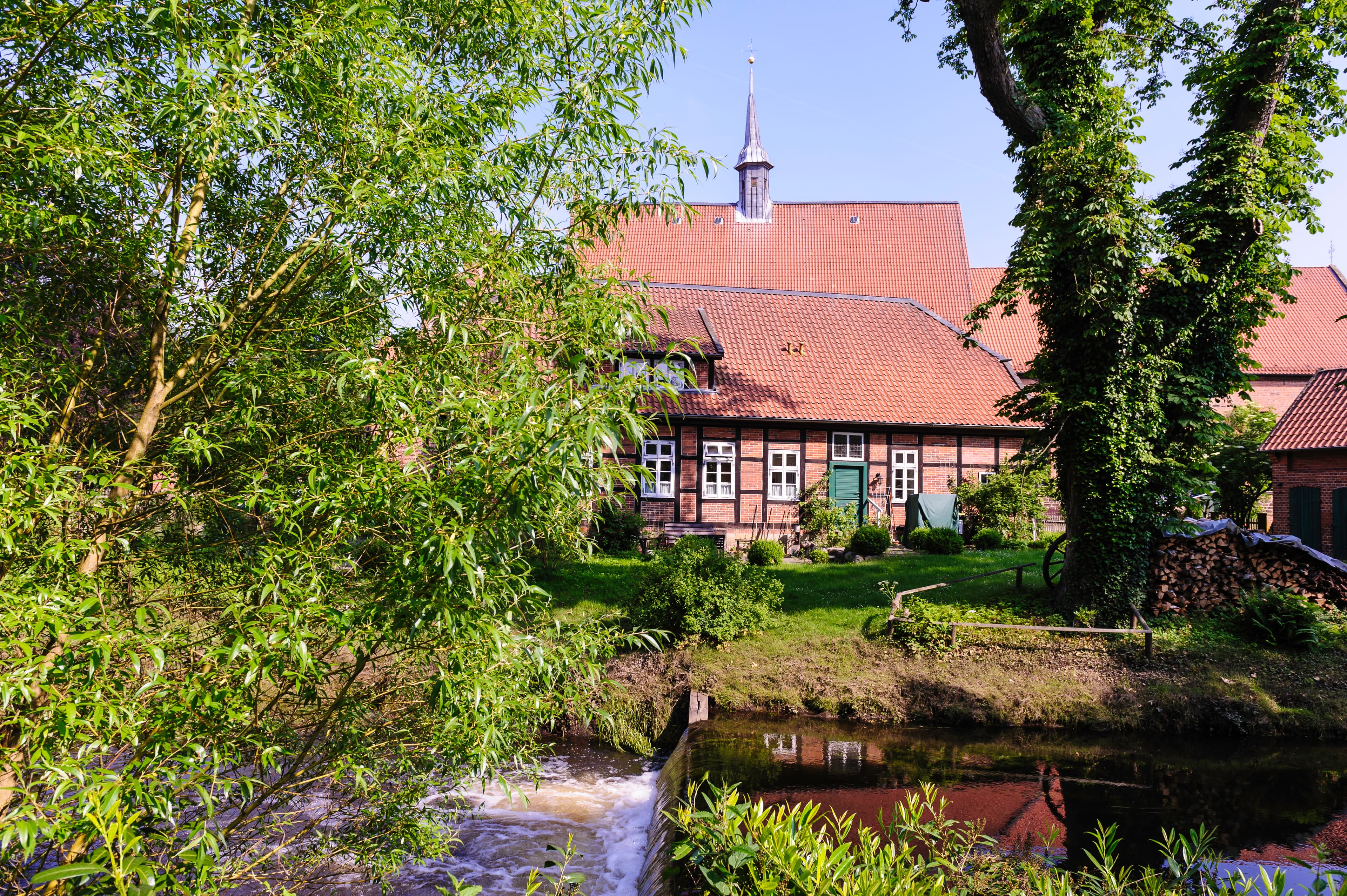 Blick auf das Kloster Wienhausen