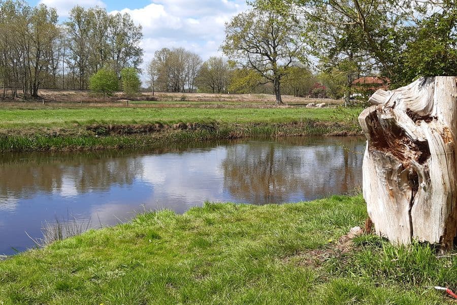 Hier können Paddler ein- und aussetzen.
