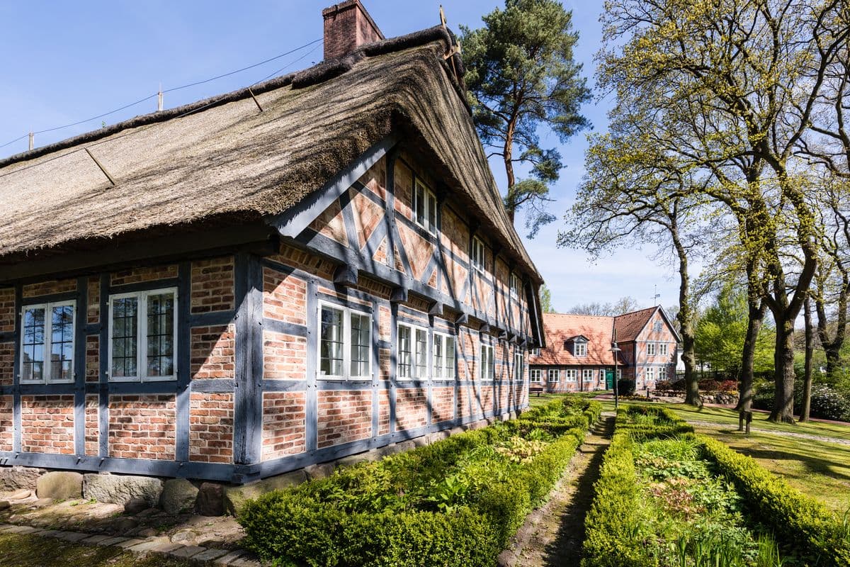 Heimathaus in Jesteburg, Niedersachsenplatz