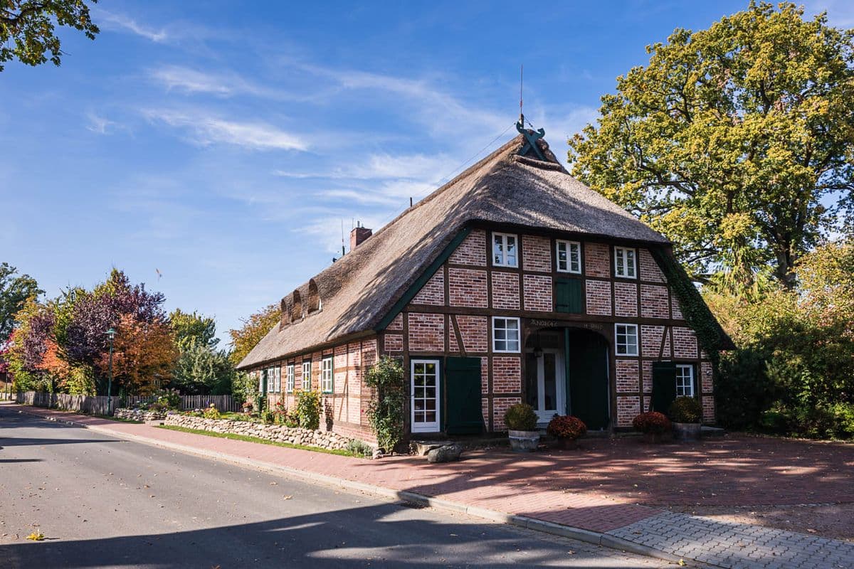 Ortsansicht von Egestorf in der Lüneburger Heide