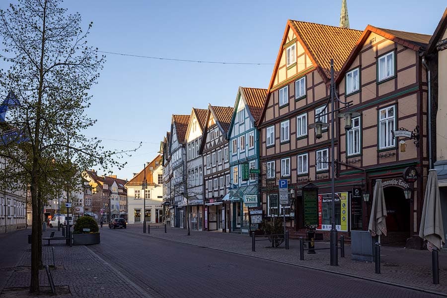 Fachwerk in der Innenstadt von Uelzen