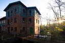 Alte Mühle in Eimke zum Sonnenaufgang im Frühling