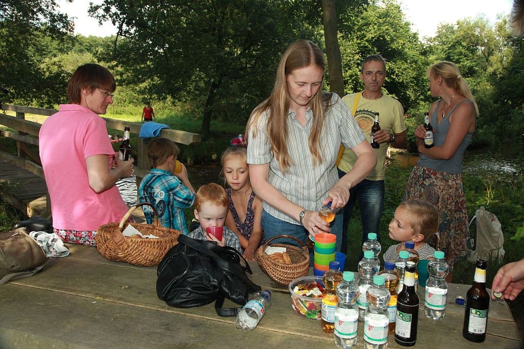 Picknicken an der Gerdau