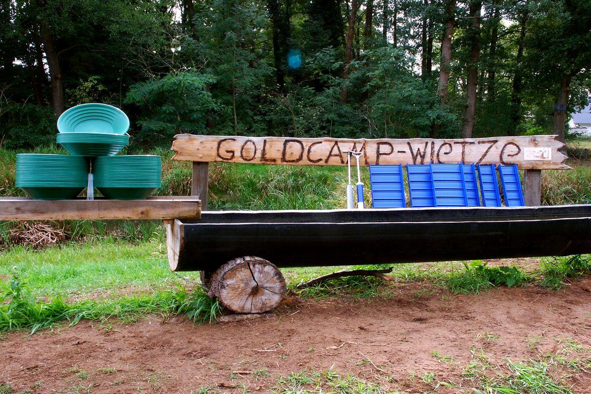 Goldwaschcamp in Wietze