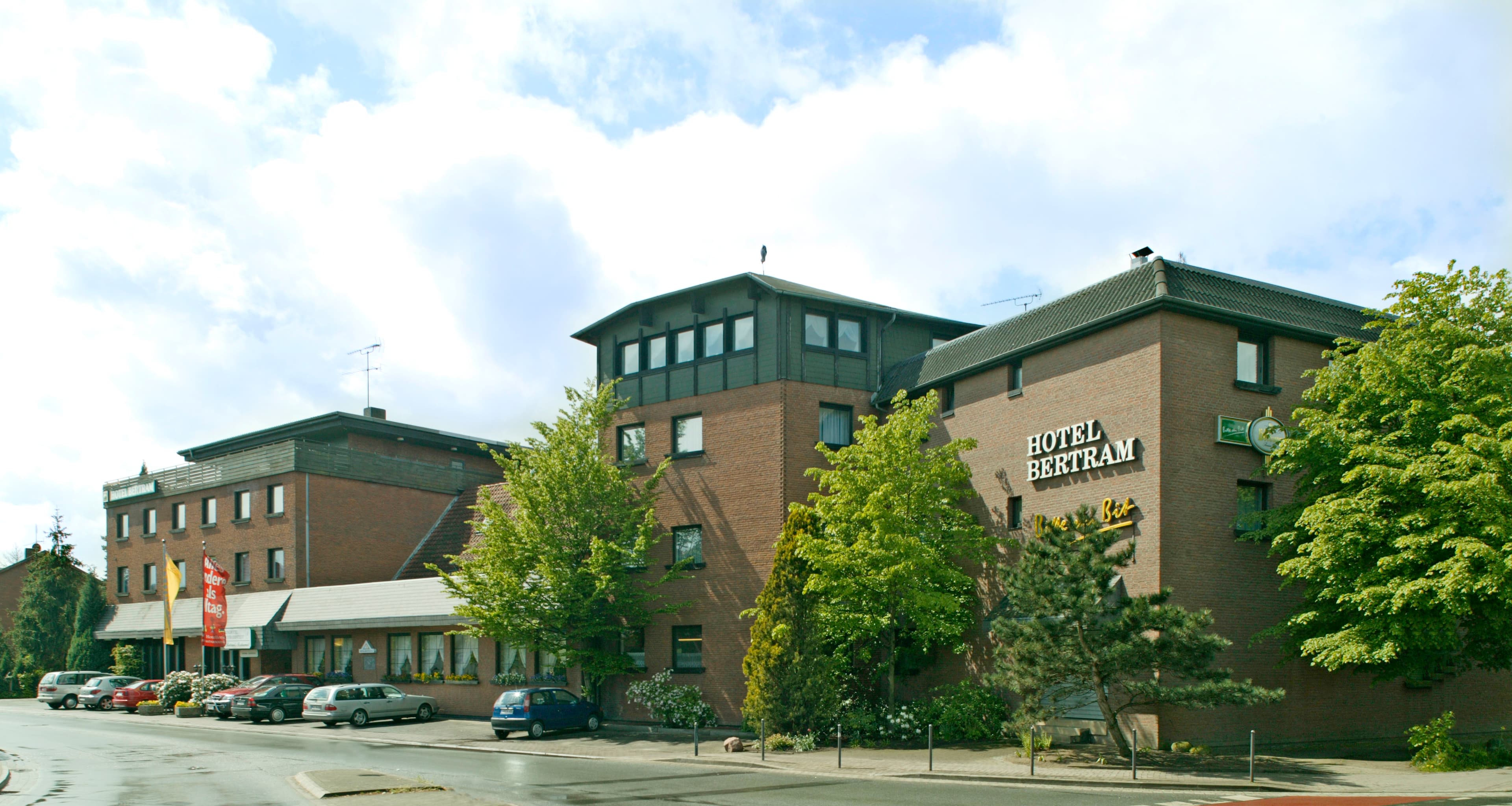 Hotel Betram in Schwarmstedt von Außen.