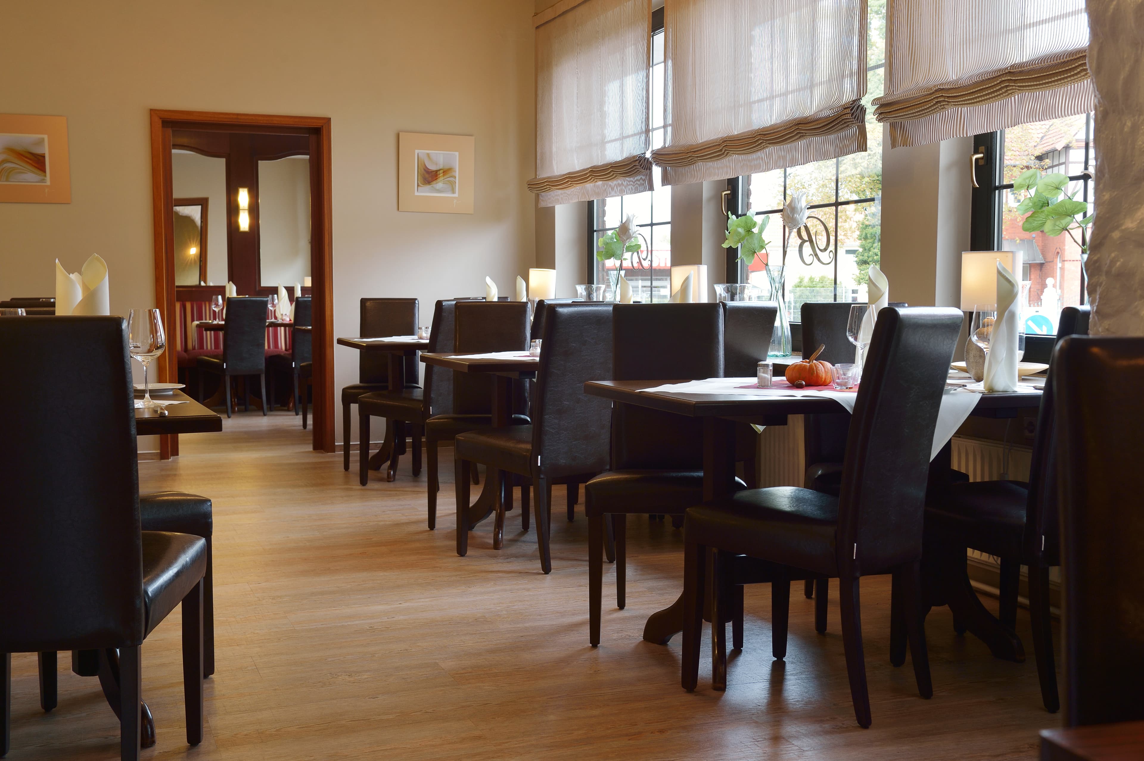 Restaurant des Hotels Betram in Schwarmstedt