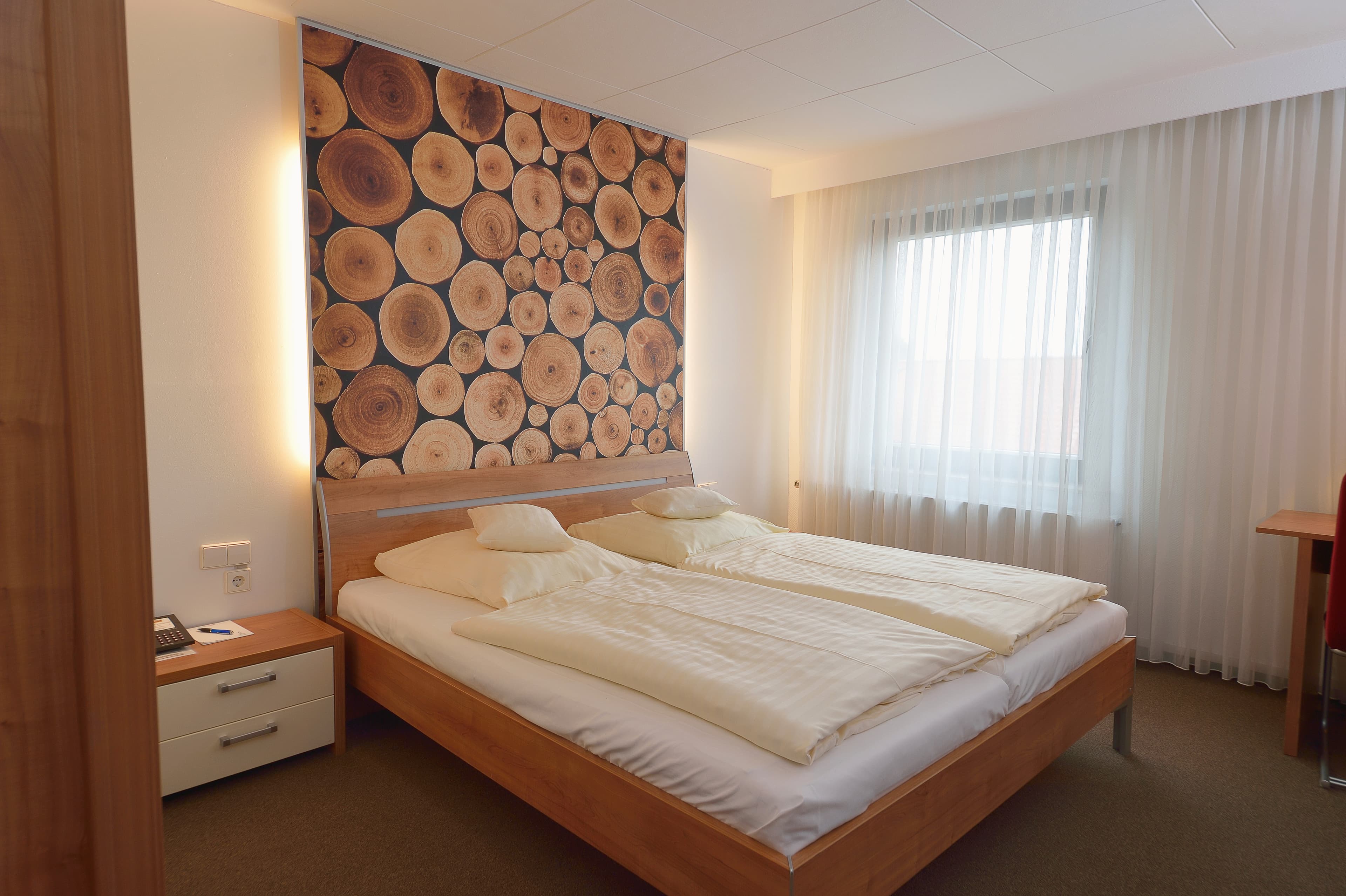 Doppelzimmer Komfort in dem Hotel Betram in Schwarmstedt