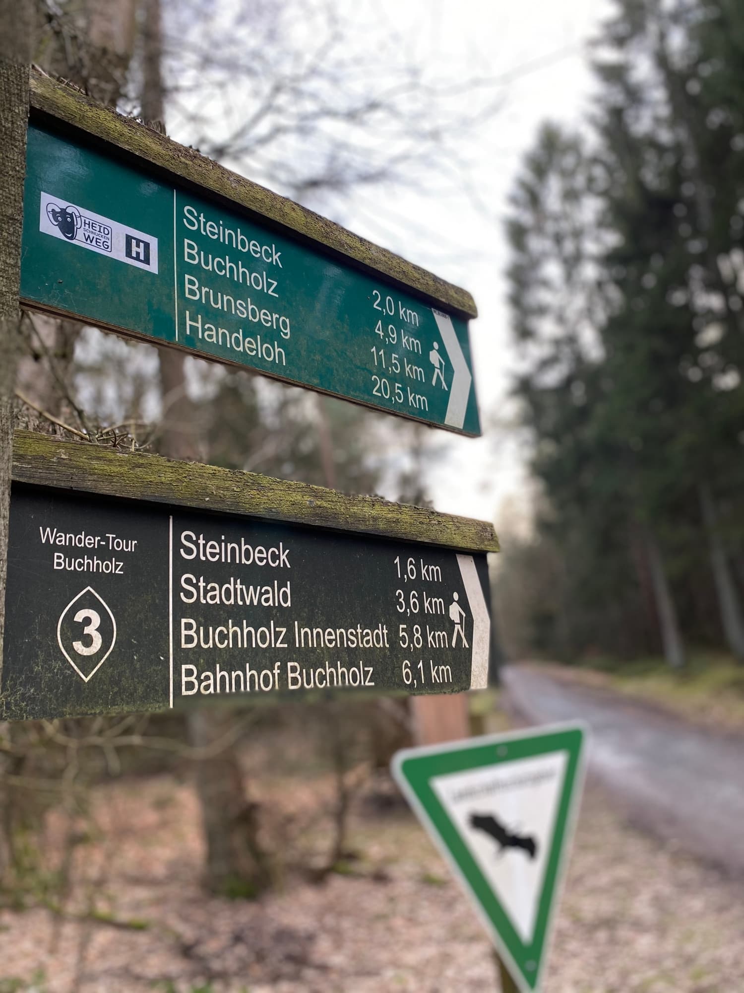 Erste Etappe auf dem Heidschnuckenweg von Fischbeck nach Buchholz Flair Hotel zur Eiche