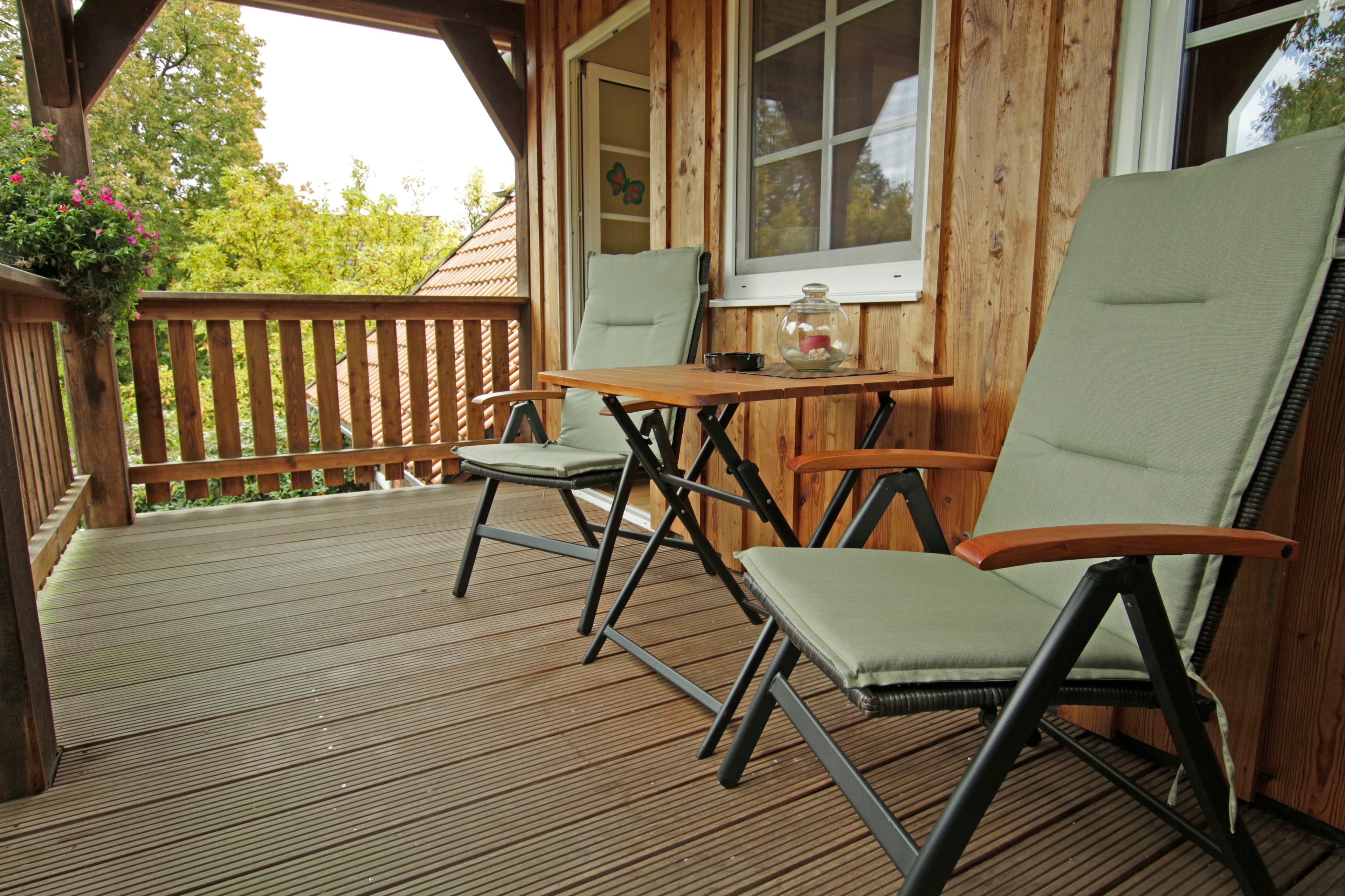 Balkon der Ferienwohnung Beß in Ebstorf