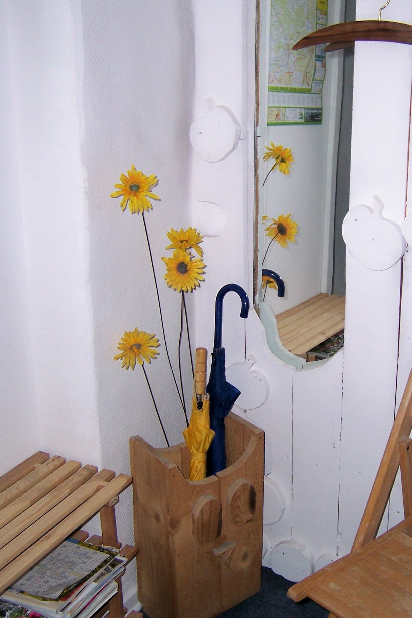 Flur in der Sonnenblumenwohnung Atelier am Markt in Hermannsburg