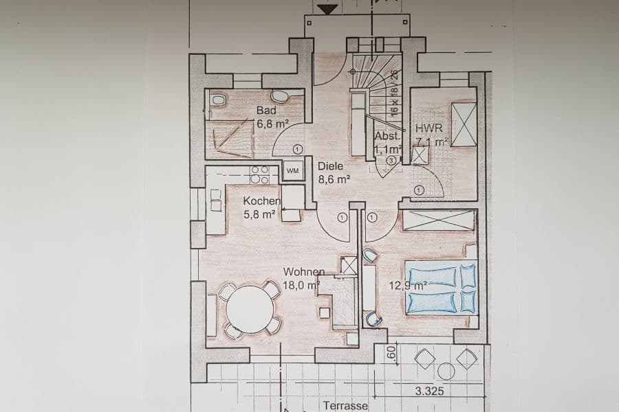 Ferienhaus Bendestorf Grundriss 