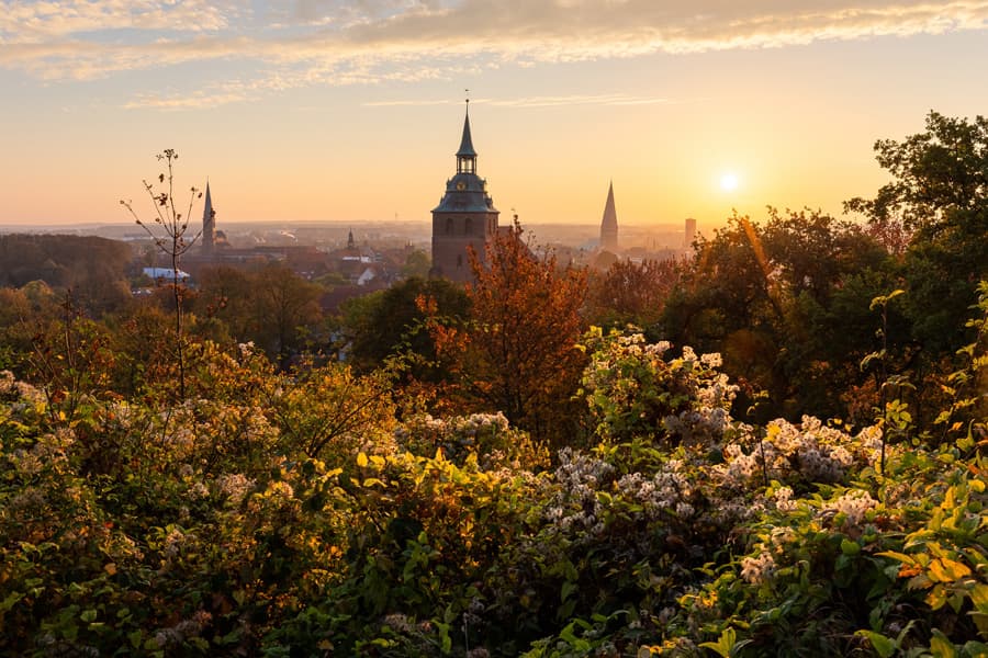 Blick vom Kalkberg Lüneburg