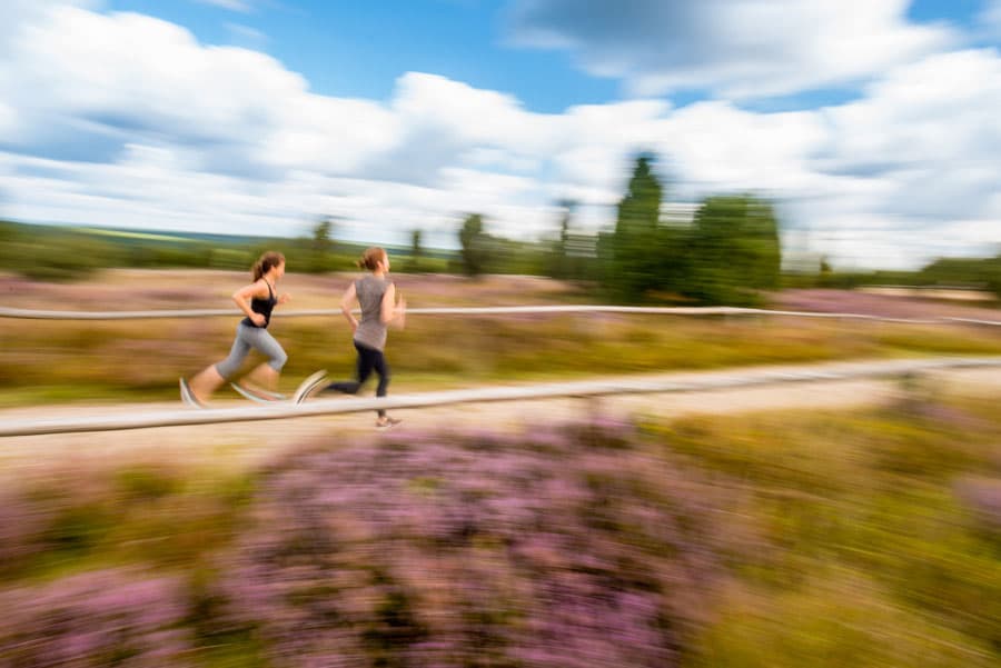 Natursport in der Lüneburger Heide 