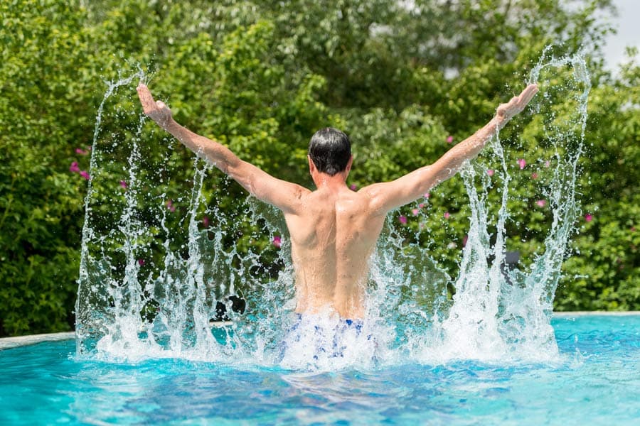 Wasser, Mann