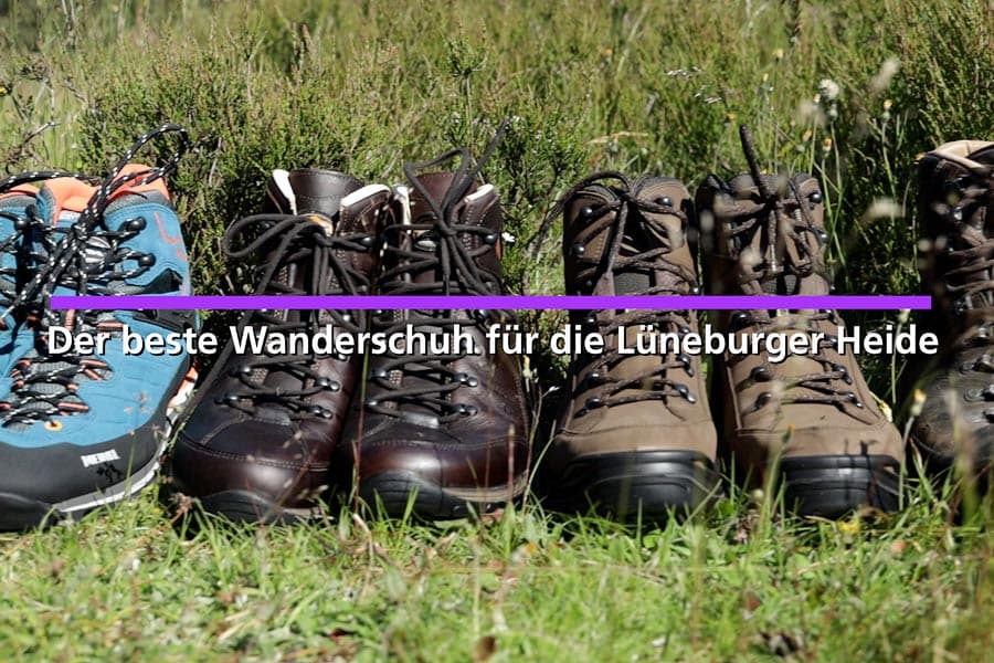 Der beste Wanderschuh für die Lüneburger Heide