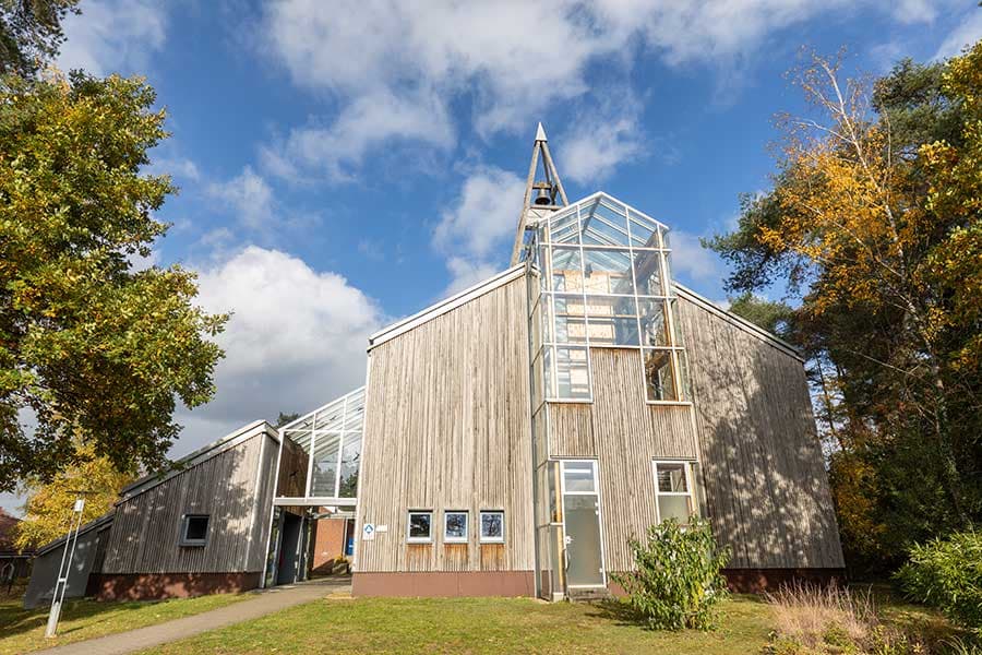 Eine Welt Kirche in Schneverdingen, Ansicht von außen