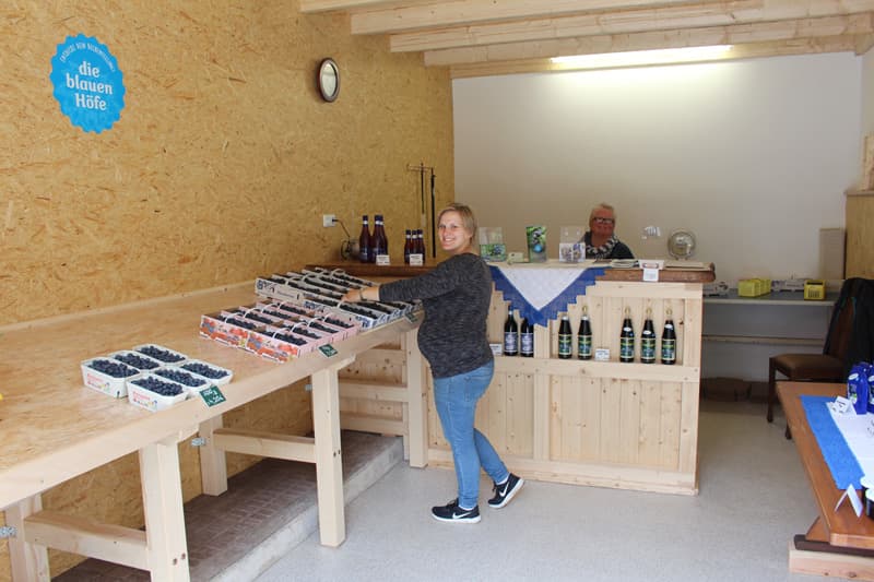 Hofladen von Müllers Heidelbeeren in Gerdau