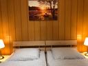 Schlafzimmer in Wohnung 5 der Heidhof Ferienwohnungen in Bispingen