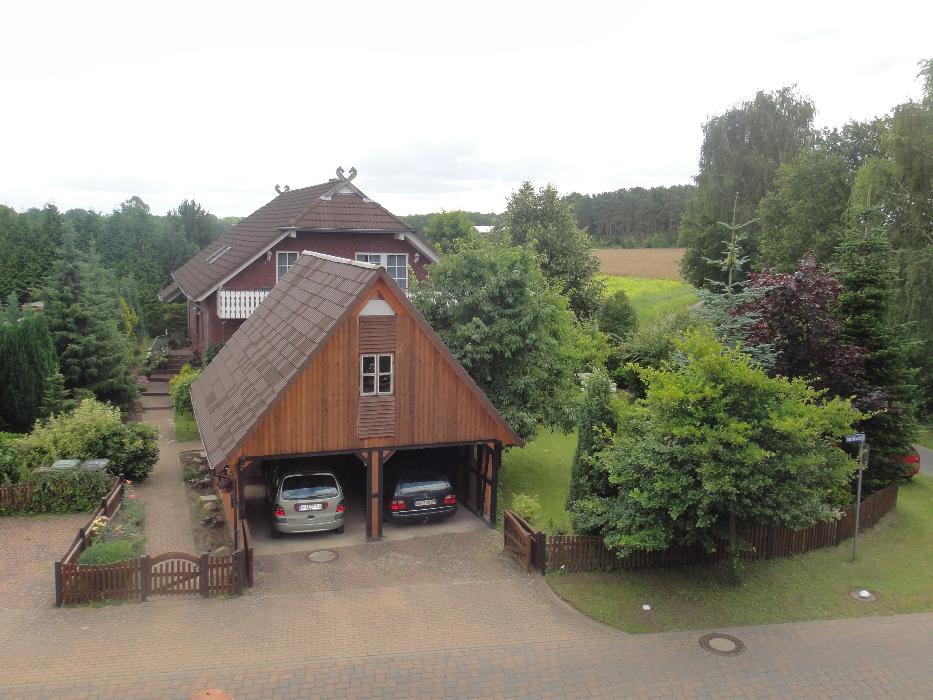 Außenansicht der Ferienwohnungen Susanne Rohde in Bispingen