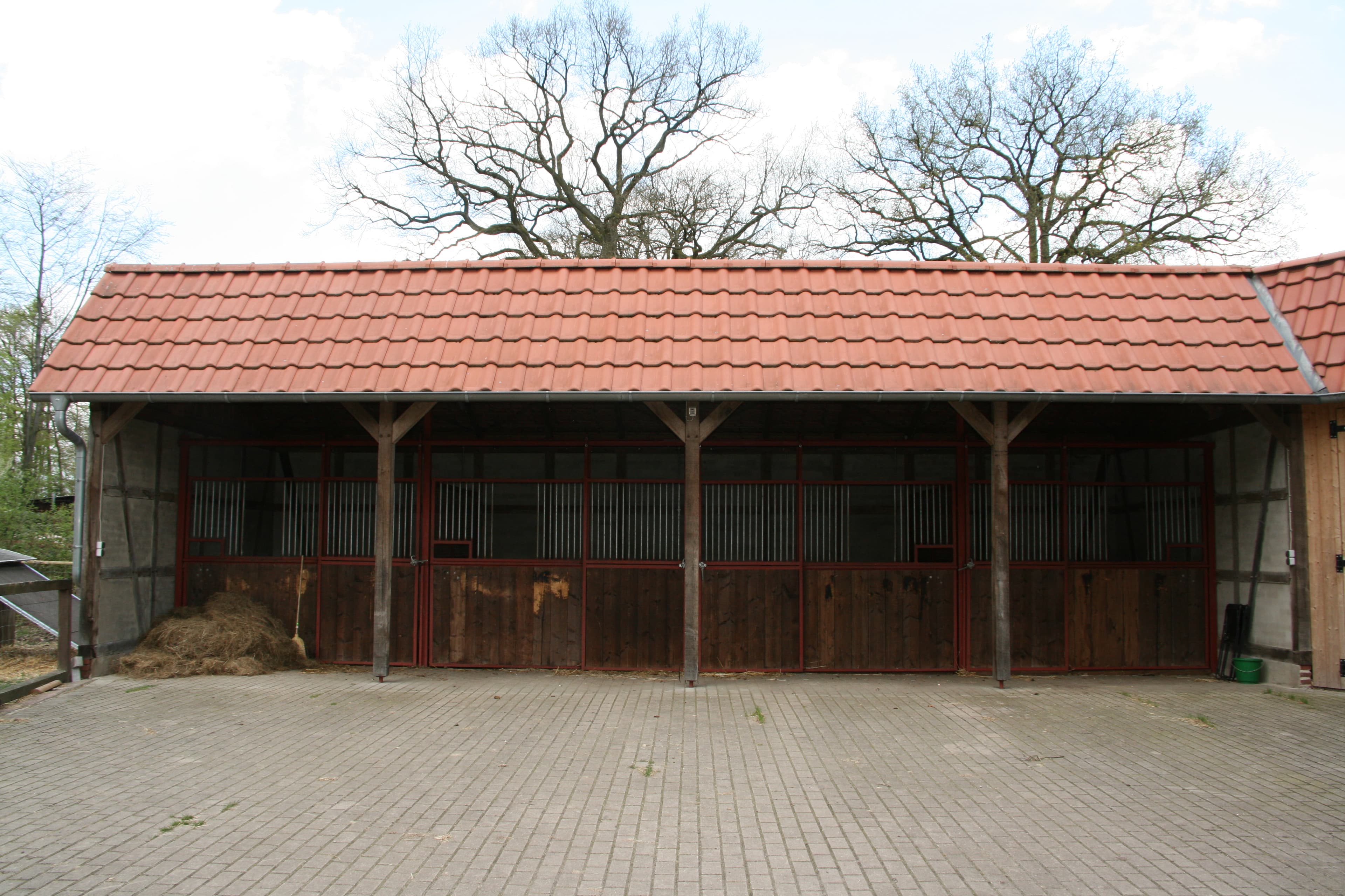 Pferdeboxen der Ferienwohnungen Baalshof in Handeloh