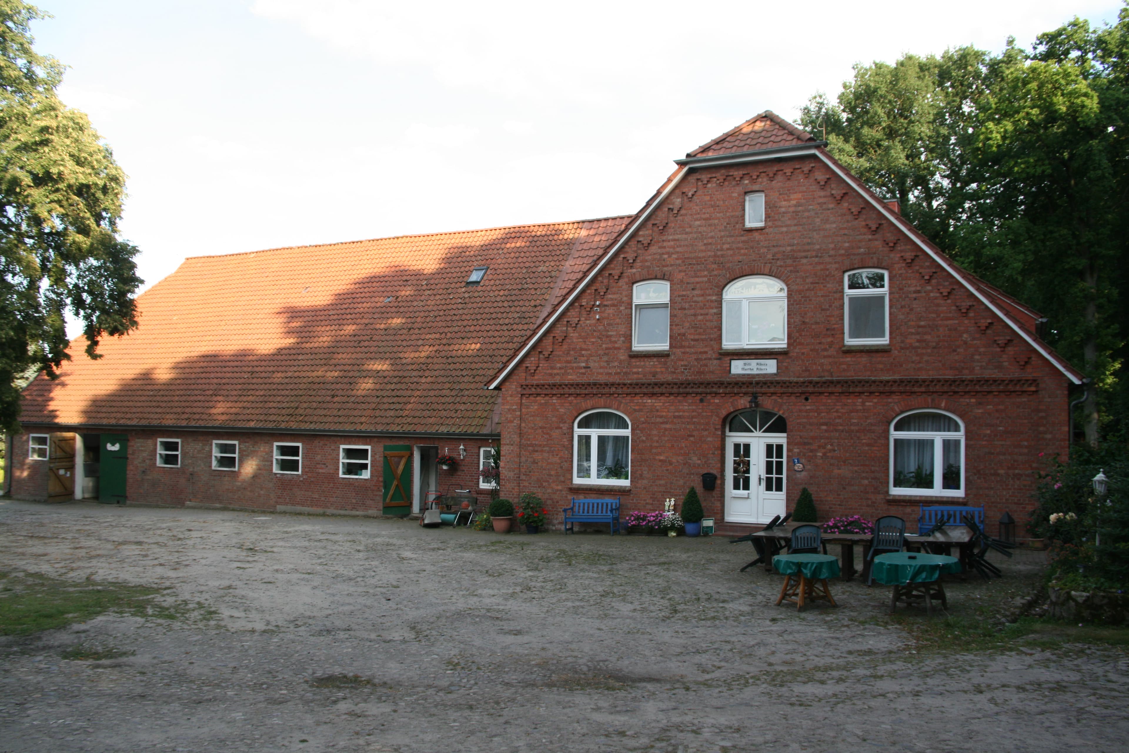 In Handeloh steht das Bauernhaus der Ferienwohnungen Baalshof