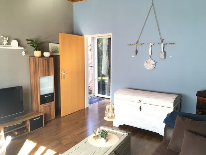 Wohnzimmer der Ferienwohnung Bastian in Wietze
