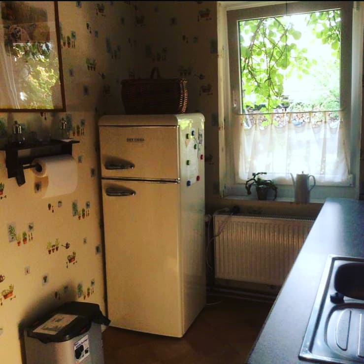 Küche in der Ferienwohnung Bastian in Wietze