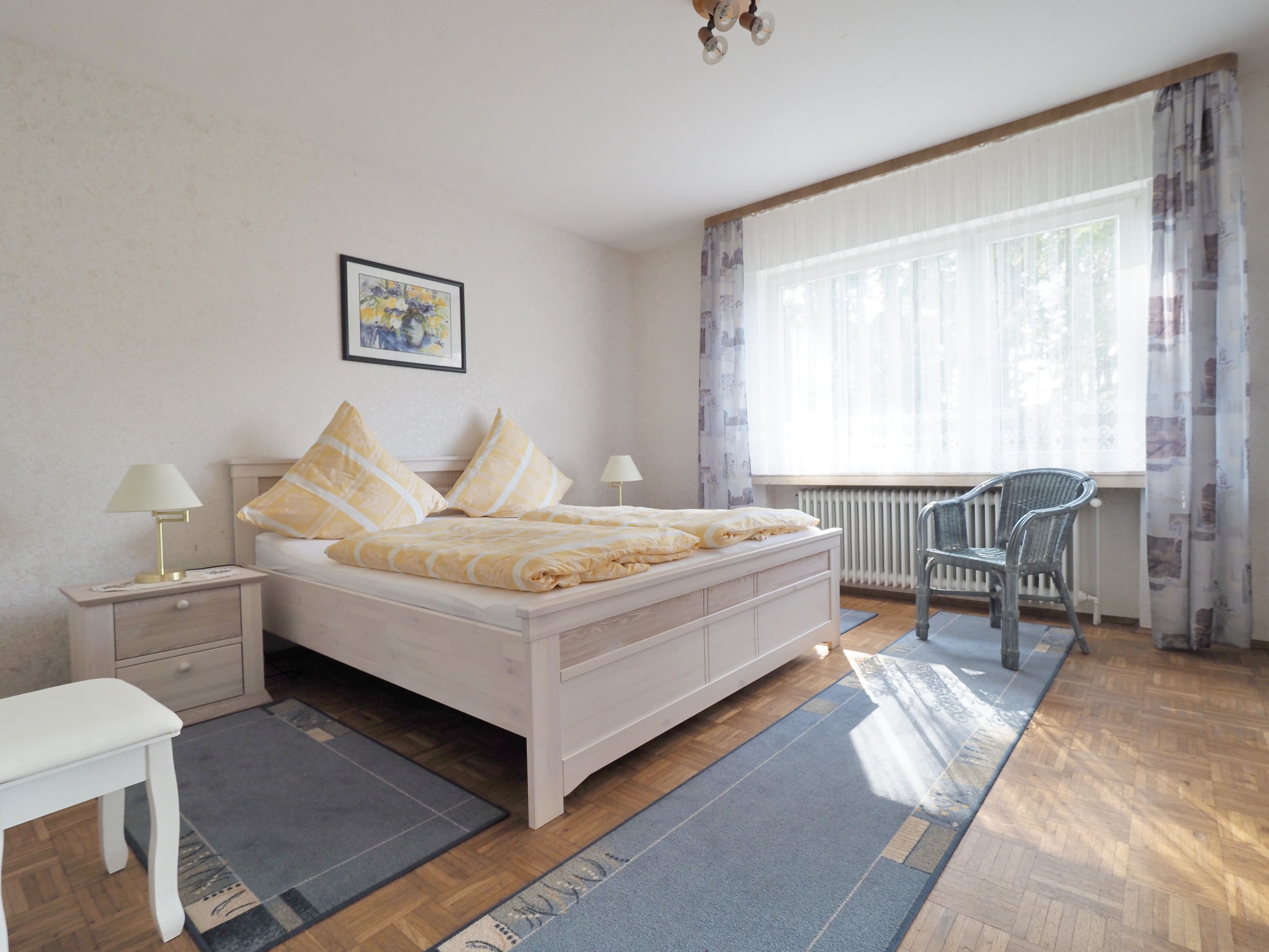 Ferienwohnung, Hof Hartig, Schlafzimmer, EG