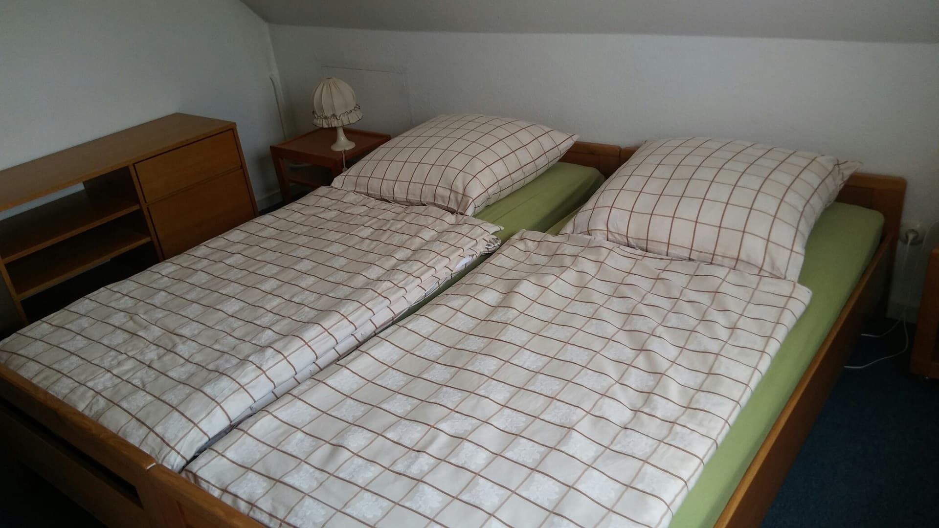 Schlafzimmer in der Ferienwohnungen Am Pavillonsberg in Amelinghausen
