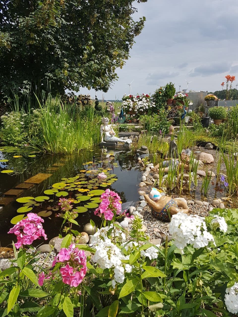 künstlerischer Garten