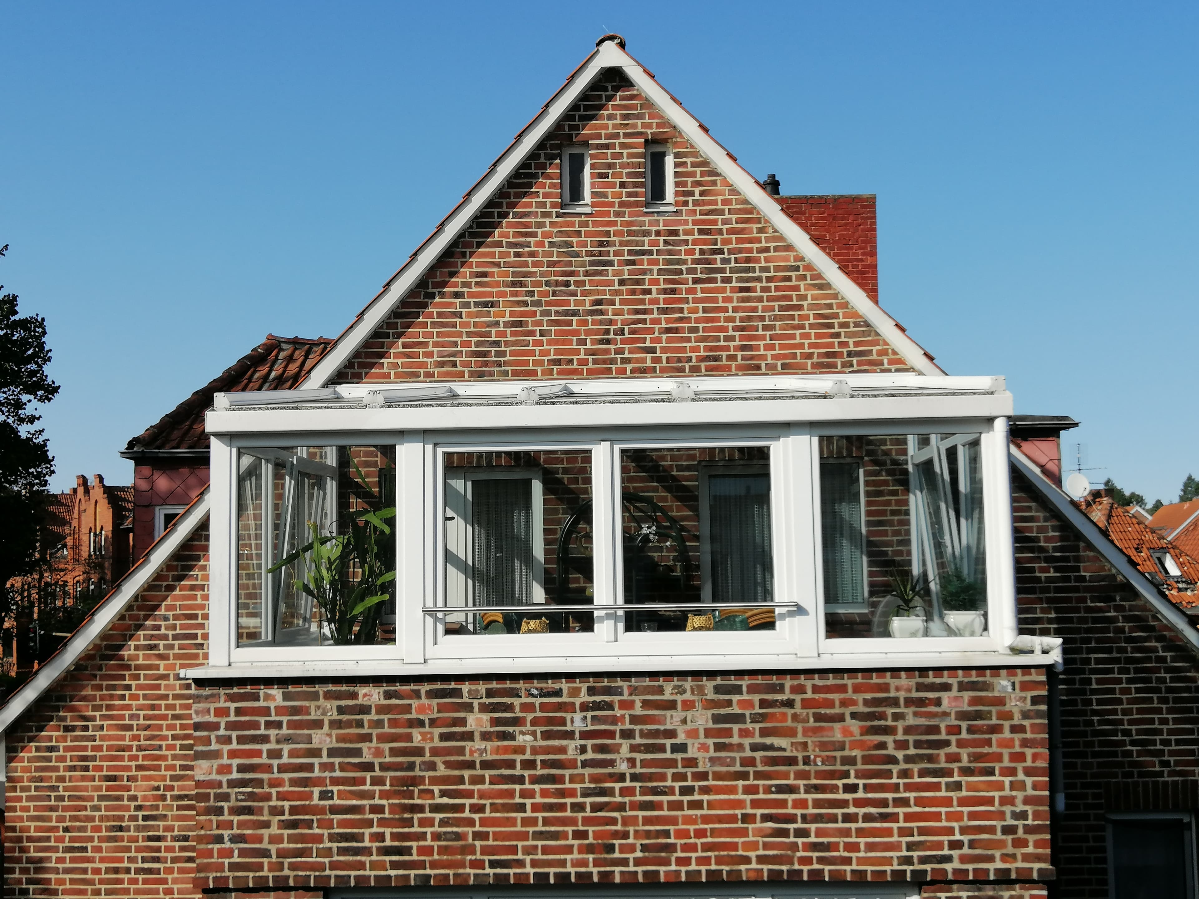 Außenansicht "Wintergarten" der Ferienwohnung Pape in Lüneburg