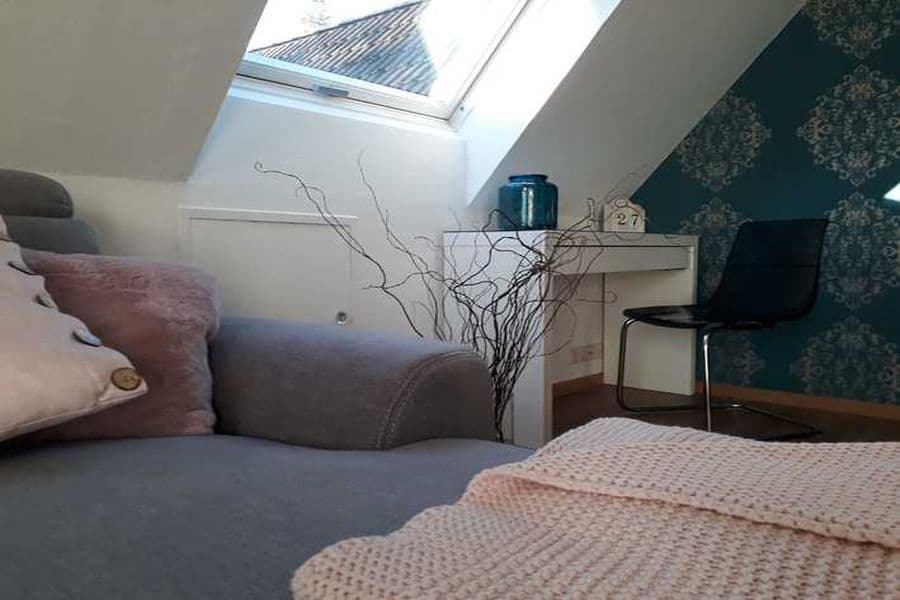 Ferienwohnung Weiße Wolke Wohnzimmer