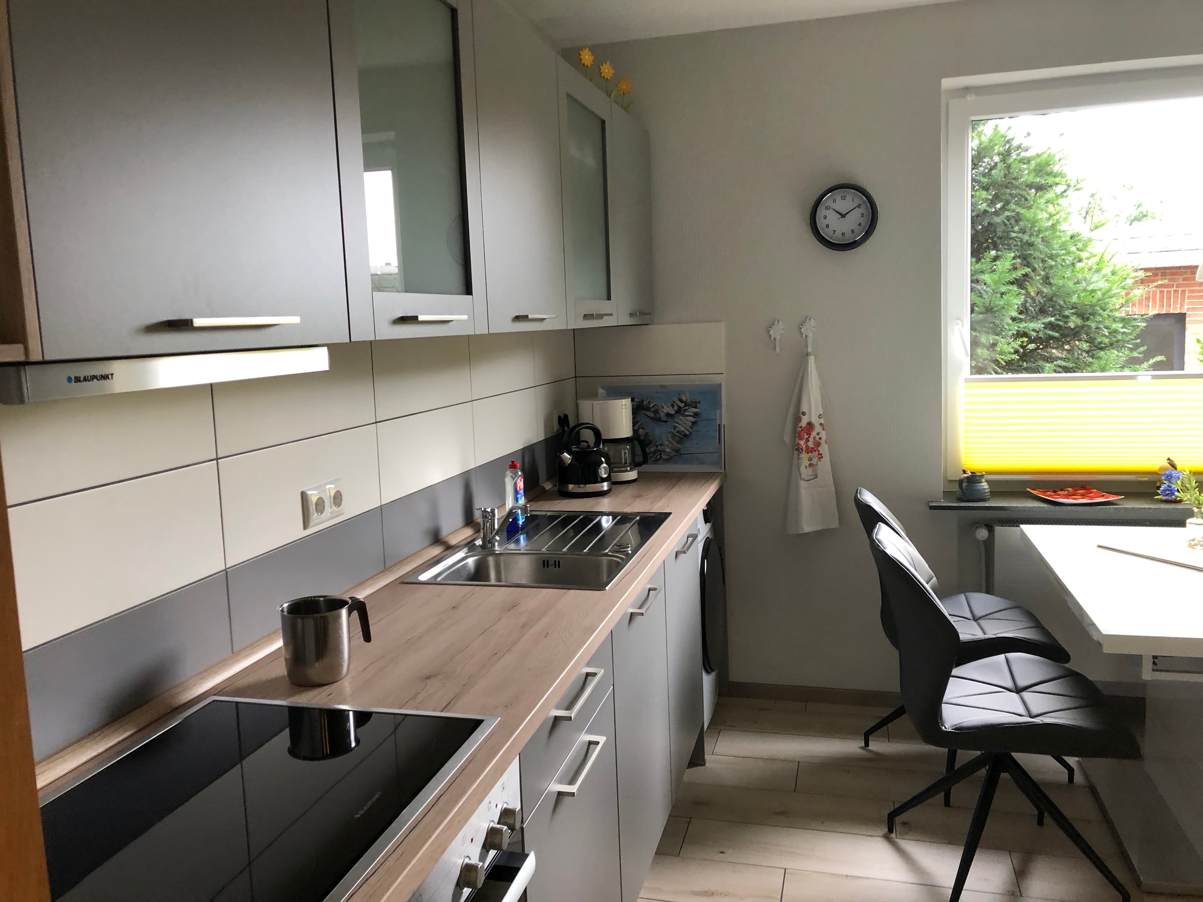 Küche in der Ferienwohnung "Zur Weinrebe" in Ebstorf