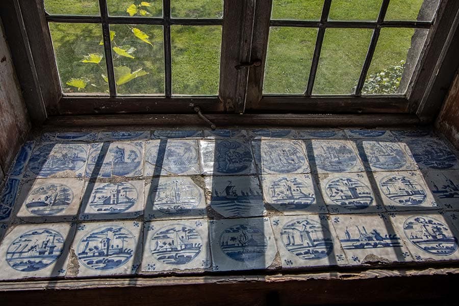 Die Delfter Fliesen in der Kammer einer Nonne kamen mit den Salzschiffen zurück