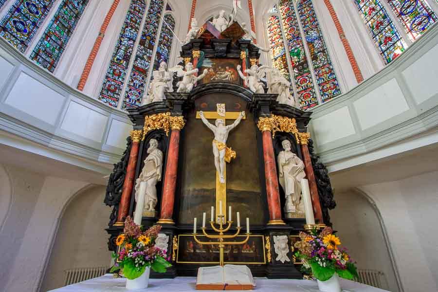 Altar der Klosterkirche im Kloster Ebstorf