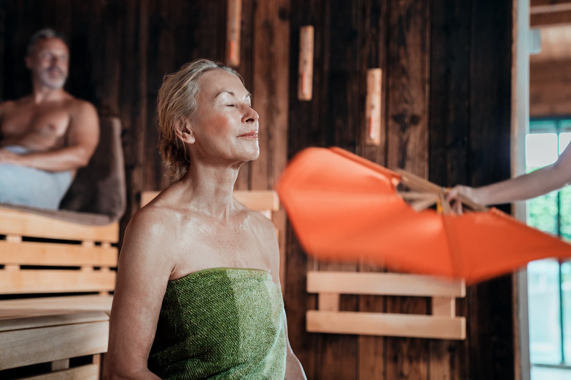 Finnische Sauna in der Salztherme in Lüneburg